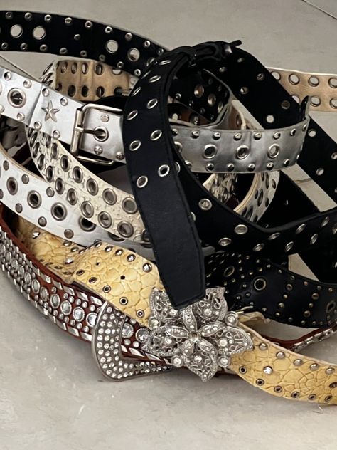 Studded Belts, Studded Belt, Fashion Pieces, Fashion Items, Aesthetic Fashion, Photo Dump, Fashion Item, Belts, Clothes