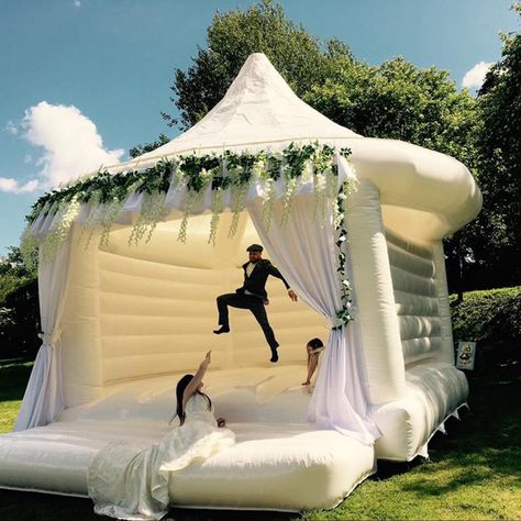 Dream Wedding Decorations, Boda Mexicana, Dream Wedding Venues, Bouncy Castle, Dream Wedding Ideas Dresses, Wedding Entertainment, Future Wedding Plans, Cute Wedding Ideas, Future Wedding Ideas