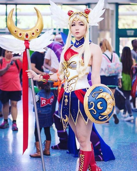 Moon Armor, Cosplay Workshop, Moon Warrior, Unique Cosplay, Sailor Moon Costume, Moon Costume, Anime Convention, Magical Girl Aesthetic, Moon Cosplay