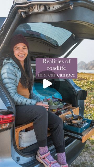 Video highlighting what it looks like to live life on the road inside a Toyota Highlander SUV Car Camper Suv Camper, Suv Camping, Brushing Your Teeth, Living On The Road, Car Camper, Toyota Highlander, Reality Check, Brushing, On The Road