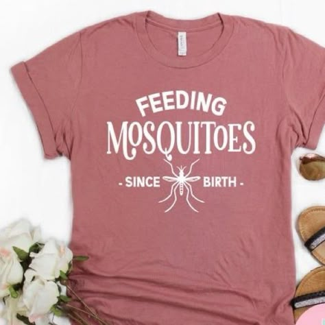 Feeding Mosquitos Since Birth Tee. You Pick The Color, Size Of The Tee And I Do The Rest. Camping Shirts Funny Shirts By Sarah, Cheap T-shirt With Funny Print For Outdoor Activities, Mens Funny Camping Shirts, Cheap Long Sleeve Camp Shirt For Summer, Cheap Casual Camp Shirt, Cheap Funny Print T-shirt For Outdoor Activities, Cute Camping Shirts Vinyl, Camping Shirts Funny Svg, Camping T Shirts Ideas