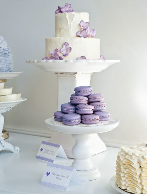 Lilac Baby Shower, Lavender Baby Showers, Wedding Themes Spring, Baby Shower Purple, Shower Desserts, Trendy Baby Shower Ideas, Baby Shower Desserts, Naked Cakes, Shower Bebe