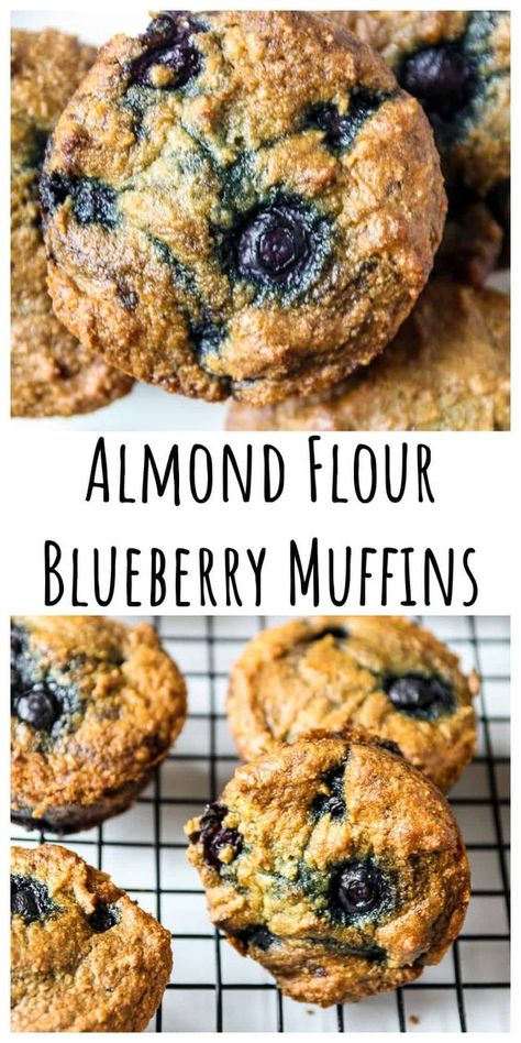 Almond flour blueberry muffins are a delicious and healthy alternative to traditional muffins. These gluten-free, low-carb treats are quick and easy to make (30 minutes and just one bowl). Low Carb Gluten Free Muffins, Healthy Gf Blueberry Muffins, Healthy Muffin Recipes Almond Flour, Gluten Free Blueberry Muffins Almond Flour, Almond Flour Muffins Blueberry, Healthy Blueberry Muffins Almond Flour, Almond Flour Healthy Recipes, Gluten Free Muffins Almond Flour, Almond Flour Blueberry Bread