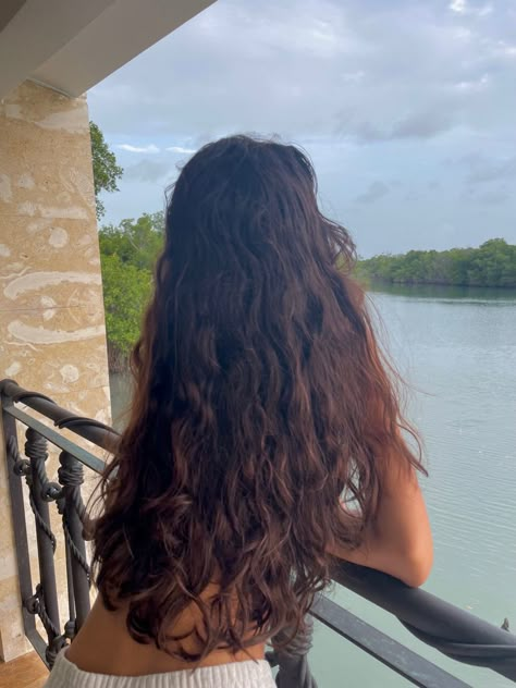 Long Wavy Hair Natural Beachy Waves, Long Wavy Brunette Hair Natural, Healthy Long Wavy Hair, Long Dark Brown Wavy Hair Natural, Really Long Wavy Hair, Waist Length Wavy Hair, Long Light Brown Wavy Hair, Really Long Curly Hair, Long Naturally Wavy Hair