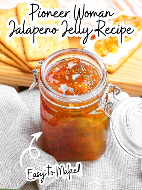 Pioneer Woman's Jalapeno Jelly Recipe - Wasian Cookery Jalapeno Pineapple Jelly Recipe, Cherry Jalapeno Jam Recipe, Peach Jalapeno Jelly Recipe, Jalepeno Jelly Canning, Apple Jalapeno Jelly Recipe, Jalapeno Jelly Recipe Canning, Jalapeño Jelly Recipe, Pineapple Jalapeno Jelly, Jalapeno Jelly Recipe