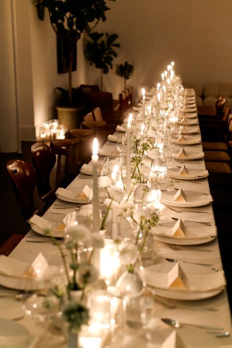 Candle Centerpiece Wedding, Engagement Party Dinner, Ruth Negga, Christine Centenera, Engagement Dinner, Wardrobe Nyc, Candle Centerpiece, Intimate Dinner, Dinner Event