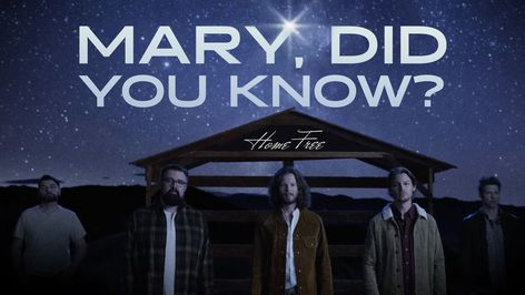 Mary Did You Know Official Music Video | Our version of this Christmas Classic! | By Home Free | Facebook Home Free Youtube, Relaxing Gifs, Home Free Songs, Country Christmas Music, Home Free Music, Tim Foust, Home Free Vocal Band, Christmas Music Videos, Xmas Songs