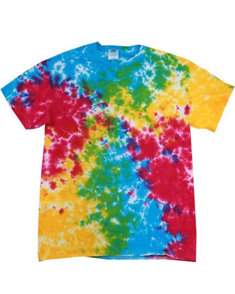 Show details for Tie-Dye CD100 Adult 5.4 oz., 100% Cotton T-Shirt Tie Dye Men, Rainbow T Shirt, Yellow Lime, Tie Dye Colors, Unique Ties, Neon Rainbow, Online Mens Clothing, Tie Dye T Shirts, Tie Dyed