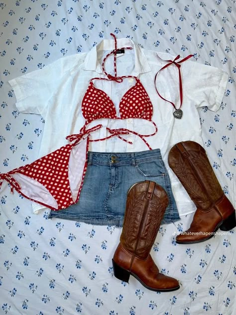 Coquette Fourth Of July Outfits, Vintage Americana Dress, Miss American Pie Aesthetic, America's Sweetheart Aesthetic, American Core Outfits, 1950s Summer Aesthetic, Vintage Americana Outfit Aesthetic, Americana Vintage Outfit, 60s Summer Dress