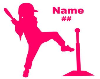 tball on Etsy, a global handmade and vintage marketplace. Tball Mom, Softball Shirt Designs, Scrapbooking Sports, Sports Vinyl, Baseball Crafts, Decal Svg, Little League Baseball, Softball Life, Truck Decals