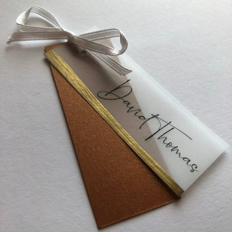 Rust Wedding Palette, Cards With Vellum, Hangtag Design, Vellum Overlay, Placement Cards, Wedding Name Tags, Rust Wedding, Hang Tag Design, Cricut Wedding