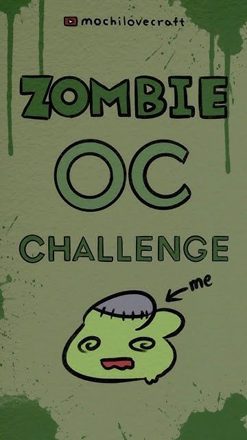 Zombie OC Challenge #oc #challenge Zombie Oc, Bored In Class, Gacha Online, Oc Challenge, Easy Doodles Drawings, Oc Inspiration, Challenge Me, Simple Doodles, Art Challenge