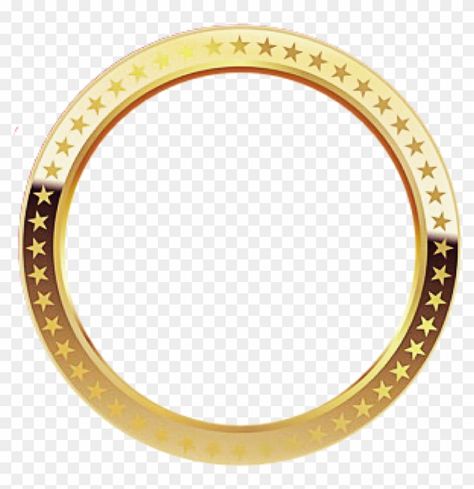 Frame Lingkaran, Circle Frames Png, Circle Logo Png, Gold Circle Frames, Circle Png, Frame Circle, Gold Design Background, Gold Logo Design, Logo Frame