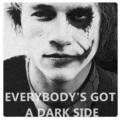 EVERYBODY GOT A DARK SIDE Heath Joker, Joker Heath, Joker Artwork, Heath Ledger Joker, Joker Pics, The Boogeyman, Joker Wallpapers, Zodiac Personalities, Joker Cosplay