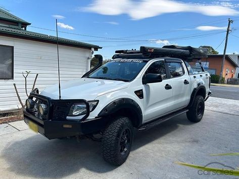 2013 Ford Ranger XL PX Auto 4x4 Double Cab Ford Ranger Double Cab, Ford Ranger 2008, Ford Ranger With Canopy, 2010 Ford Ranger, Ford Ranger Flatbed, Ford Ranger Xl, Bull Bar, Roof Top Tent, Cruise Control