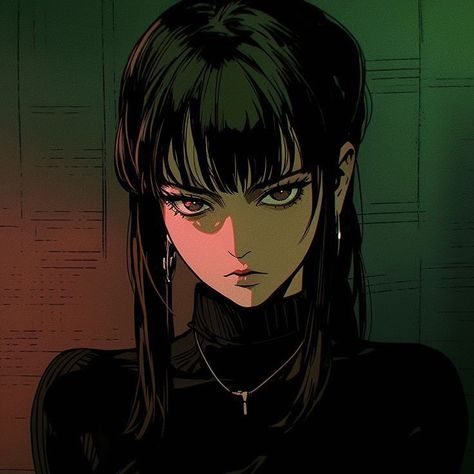 Mafia Girl Pfp, Dark Feminine Anime, Mafia Pfp, Wallpaper Dark, Cartoon Icons, Naruto Art, Dark Anime, Drawing Reference Poses, Character Portraits