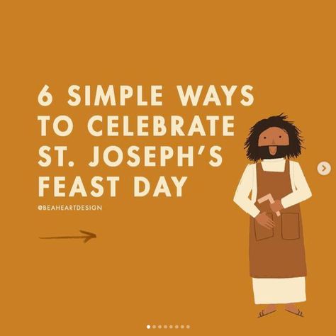 Celebrating St. Joseph's Solemnity? Here's 6 Simple Ways to Honor This Great Saint | Solemnity Of Saint Joseph, St Josephs Day Recipes, St Joseph Recipes, St Joseph's Day, Solemnity Of St. Joseph, St Joseph Crafts For Kids, St Joseph Feast Day Food, St Joseph Altar Ideas, St Joseph Day Recipes