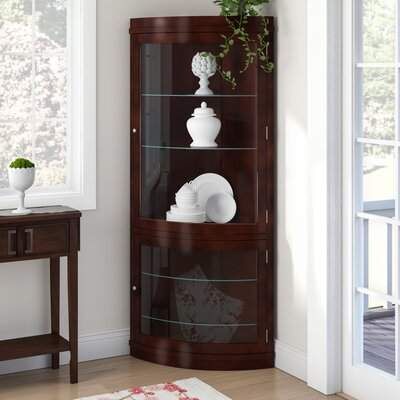 Corner Showcase Design, Corner Showcase, Tv Showcase Design, Corner China Cabinets, Corner Curio Cabinet, Kitchen Display Cabinet, Corner Display Cabinet, Corner Hutch, Corner Display