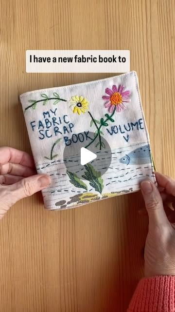 Jo Avery on Instagram: "Edit: @bradberry.sarah helpfully pointed out that I had already made a volume 5 book! So this is number 6 and the cover will be adjusted accordingly!!
A new fabric scrapbook! Volume 5 already! And this reel gives a commentary on what’s included.

My Keepsake Fabric Book online class is still available to buy from @threadhouseuk Academy if you’re interested in making your own.

You can buy it as a single class of pre recorded videos with lifetime access. Head to Academy website through link in bio.

Meanwhile enjoy this little tour of precious textile stuff 😊. Book is approx. 5”

 #organicappliquewithembroidery #organicapplique #keepsakefabricbook #fabricscrapbook #thethreadhouse #thethreadhouseacademy #joavery #joaverystitch #aurifil #aurifil80wt #aurifil12wtwool # Textile Book Cover, Fabric Journals How To Make, Fabric Books How To Make, Jo Avery, Textiles Book, Fabric Scrapbook, Textile Book, Creative Book Covers, Fabric Book Covers