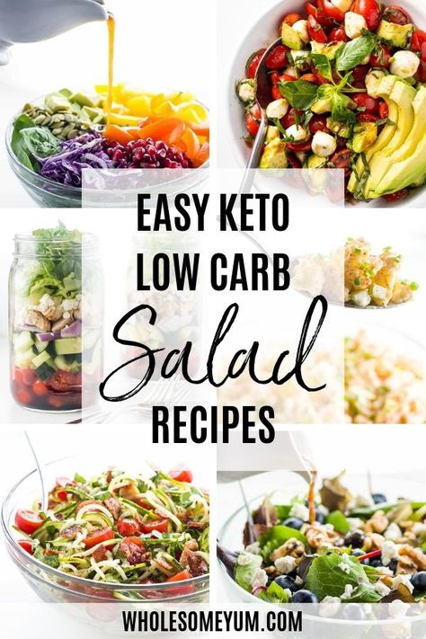 Carb Salad Recipes, Low Carb Salad Recipes, Low Carb Salads, Keto Salad Recipes, Salad Recipes Low Carb, Keto Salad, Keto Diet Breakfast, Low Carb Salad, Low Carb Breakfast Recipes