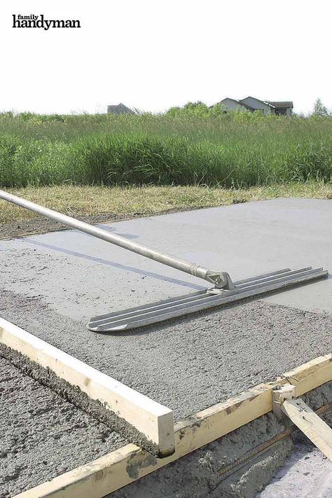 Pour Concrete, Plan Garage, Concrete Patios, Concrete Walkway, Car Port, Concrete Walls, Carport Designs, Concrete Bricks, Concrete Forms