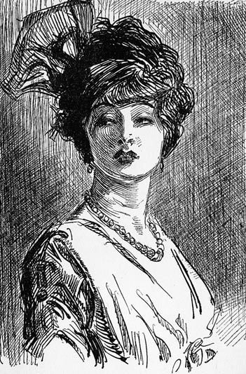 C D G Charles Gibson, Charles Dana Gibson, Dana Gibson, Vintage Hairstyle, Trendy Hairstyle, Gibson Girl, Hairstyle Tutorial, Ink Illustration, Victorian Art