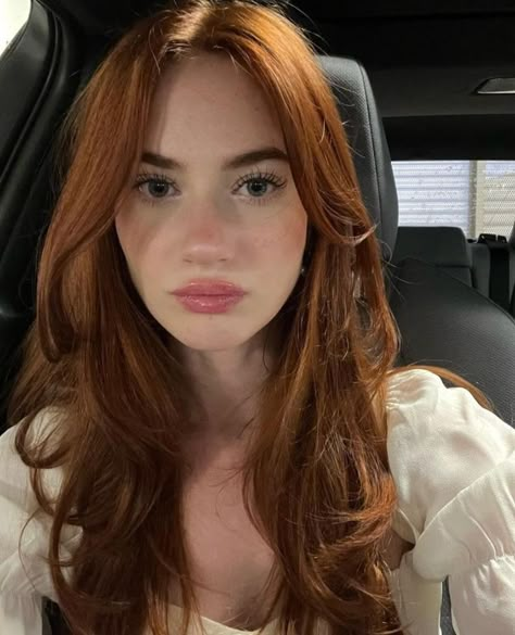 Rambut Brunette, Ginger Hair Color, Hair Color Auburn, Auburn Hair, Long Red, Hair Stuff, Orange Hair, Hair Inspo Color, Ginger Hair