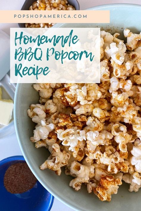 If you read my previous post on this Brown Butter & Black Pepper popcorn, then you know how much I regularly enjoy eating popcorn for dinner. I try to eat fairly well, but sometimes I’m super tired on a Friday after a long day of work and it’s much more appealing to me to make a huge bowl of popcorn with butter and this amazing BBQ spice mix than it is to have a salad or spend and hour making some kind of curry. Sweet Popcorn Seasoning, Bbq Popcorn, Bbq Chips, Eating Popcorn, Sweet Popcorn, Bbq Spice, Honey Barbecue, Spice Mix Recipes, Popcorn Seasoning