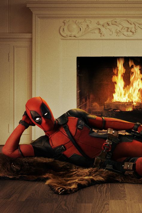 Deadpool has arrived — well, a picture of him, anyway. Star Ryan Reynolds debuted the first look at Marvel's antihero via Twitter on Friday. Deadpool Quotes, Cute Deadpool, Deadpool Pictures, Deadpool Drawing, Deadpool Love, Deadpool 2016, Deadpool Pikachu, Deadpool X Spiderman, Deadpool Funny