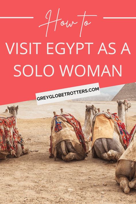 Discover how to stay safe and have a fabulous trip to Egypt as a solo woman traveller, with everything from cultural tips, to what to wear and what not to do Visit Egypt | Places to Visit in Egypt | Solo Female Travel | Solo Female Travel Safety Egypt Places, Cairo Hotel, Female Traveller, Trip To Egypt, Egypt Resorts, Africa Travel Guide, Egypt Culture, Egypt Fashion, Egypt Tattoo