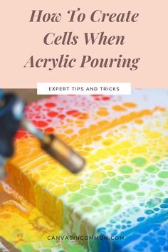 Diy Acrylic Paint Pouring On Canvas, Silicone Oil For Paint Pouring, Acrylic Paint Pour Ideas, How To Mix Acrylic Paint For Pouring, Diy Pour Painting, Acrylic Pour Painting Ideas, Paint Pouring For Beginners, Acrylic Paint Pouring Techniques, Paint Pouring Art