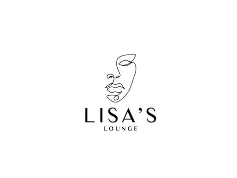 Lisa's Lounge Logo Beautician Logo Design, Rm Monogram, Beautician Logo, Hair Logo Design, Lounge Logo, Makeup Logo Design, Beauty Branding, Skincare Logo, Esthetician Room