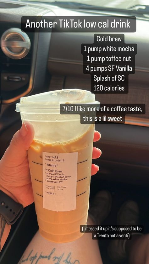 Starbucks Recipes Healthy Coffee, Keto Coffee Recipes Starbucks, Starbucks After Vsg, Low Cal Subway Orders, Starbucks Drinks Recipes Low Calorie, Low Cal Coffee Drinks Starbucks, Cheap Low Cal Starbucks Drinks, Low Carb Coffee Starbucks, Starbucks Order Low Calorie