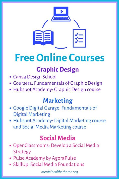 Free online courses in graphic design, marketing, and social media Free Online Training Courses, Digital Marketing Free Course, Business Courses Free, How To Learn Graphic Design For Free, Free Design Courses, Free Architecture Courses, Websites To Learn Graphic Design For Free, Creating Online Courses, Web Design Learning