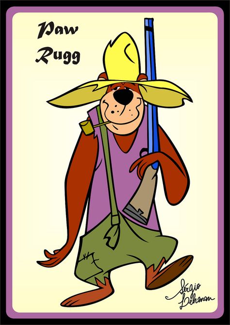 Paw Rugg: Hillbilly Bears | by slappy427 Hanna Barbera Characters, Old Cartoon Characters, Hanna Barbera Cartoons, Old School Cartoons, School Cartoon, Looney Tunes Characters, Looney Tunes Cartoons, Morning Cartoon, Classic Cartoon Characters