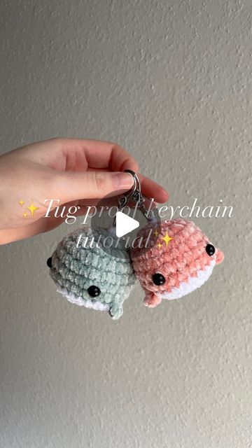 Keychain Crochet Tutorials, Crochet Keychain Tutorial, Keychain Tutorial, Crochet Artist, Crochet Eyes, Tutorial Crochet, February 3, Crochet Keychain, Artist On Instagram