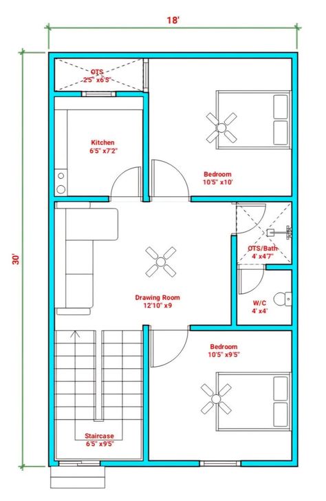 20x30 House Plans North Facing, Autocad House Plan, House Planning Ideas, North Facing House Plan, House Plans Architecture, Wall Tile Design, 20x30 House Plans, Bathroom Wall Tile Design, North Facing House