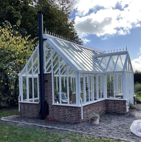 Wood Stove In Greenhouse, Greenhouse With Wood Stove, Outdoor Greenhouse, Green Houses, Backyard Greenhouse, Garden Idea, Greenhouse Plans, Steaming Cup, Entryway Ideas