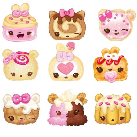 Num Noms Aesthetic, Kawaii Stickers Png, Neapolitan Aesthetic, Png Pfp, Nom Nums, Num Nom, Num Noms Toys, Nom Noms Toys, Tumblr Icon