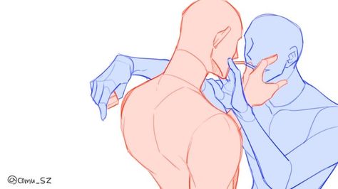 Couple Poses Drawing, Sketch Poses, Couple Poses Reference, Drawing Bases, Body Pose Drawing, Drawing Refs, Pose Ref, Character Poses, Figure Drawing Reference