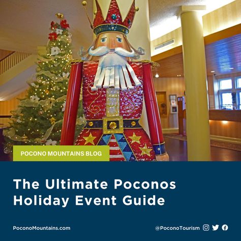 It’s the most wonderful time of the year, and the Pocono Mountains is the perfect place to celebrate! Our event calendar is full of holiday festivities and seasonal cheer you won't want to miss. Pocono resorts, restaurants and downtowns are decking the halls for the month of December. Whether you want to take a photo with Santa, watch a magical tree lighting, shop for Christmas presents or feast on delicious treats, we’ve got something for everyone! Read on for a complete list of holiday happen Photo With Santa, Magical Tree, Pocono Mountains, Event Guide, Santa Photos, Christmas Guide, Lighting Plan, Holiday List, Holiday Guide