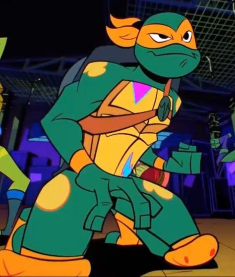 Rise Mikey Tmnt, Mikey Rise Of Tmnt, Rottmnt Michelangelo, Michael Angelo Ninja Turtle, Michael Angelo Tmnt, Rottmnt Mikey Screenshots, Michelangelo Rottmnt, Michaelangelo Tmnt, Ninja Turtles 2003