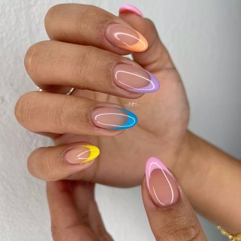 45+ BEST EASTER NAIL IDEAS FOR AN EGG-CELLENT MANI - Stylin by Sarita Easter Nails Acrylic Short, Easter Nails Ideas, Easter Egg Nails, Egg Nails, Easter Nails Design Spring, Colorful Manicure, Easter Nail Ideas, Easter Nails Easy, Diamond Nail Art