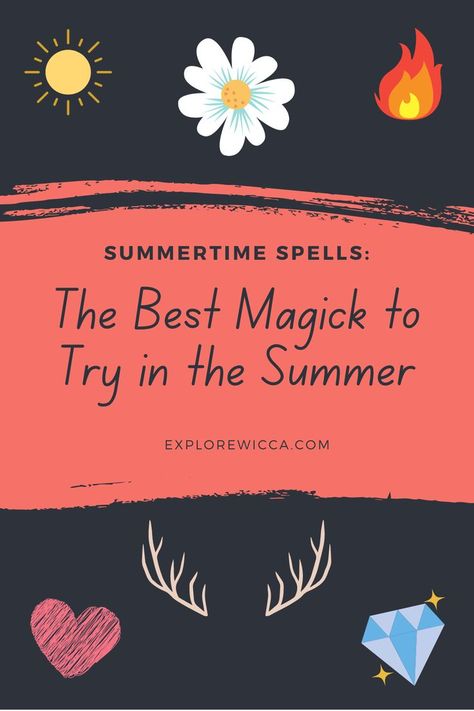 Summer Witchcraft, Seasonal Witch, July Magic, June Magick, Full Moon In Capricorn, Summer Witch, Moon Capricorn, Buck Moon, Witch Woman