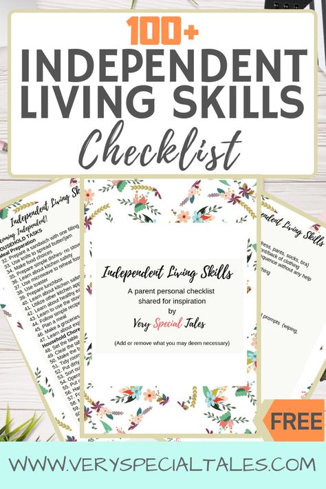 Kids Independent Activities, Independent Living Skills, Independent Living Skills Activities, Life Skills Checklist, Functional Life Skills, Life Skills Curriculum, Life Skills Lessons, Teaching Life Skills, Living Skills