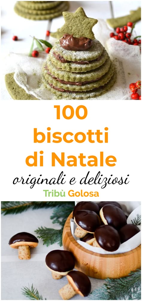 Tanti bellissimi e golosi biscotti da preparare durante le feste Dessert Mini, Xmas Desserts, Biscotti Cookies, Xmas Cake, Xmas Cookies, Family Cooking, Christmas Cooking, Mini Desserts, Best Recipe