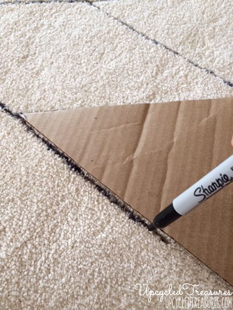 DIY Sharpie Rug, A West Elm Rug Knockoff | MountainModernLife.com Rug Hacks, Drop Cloth Rug, Wall Bookshelves Kids, Aesthetic Home Decor Ideas, West Elm Rug, Painting Carpet, Diy Sharpie, Drop Cloth Curtains, Wood Planter Box