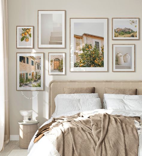 Above bed wall decor