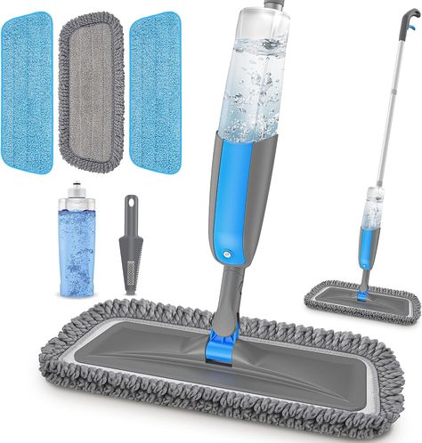 ONLY $11.99 WHEN YOU USE CODE: 50BJYSBF AT CHECKOUT

Spray Mop for Floor Cleaning, Microfiber Dust Hardwood Floor Mop, Wet Spray Mop for Wood Laminate Tile Vinyl Floor Home Kitchen Dry Flat Mop with 3 Washable Reusable Pads 1 Refillable Bottle (grey and blue) Reuseable Pads, Mopping Hardwood Floors, Spray Mop, Washable Pads, Reusable Pad, Dust Mop, Linoleum Flooring, Microfiber Mops, Mop Pads