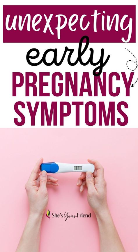 a positive pregnancy test with text overlay that reads unexacting easily pregnancy symptoms Pregnancy Safe Tea, Very Early Pregnancy Symptoms, Pregnancy Signs And Symptoms, Early Signs Of Pregnancy, Missed Period, Round Ligament Pain, Mother Health, Home Pregnancy Test, Early Pregnancy Signs